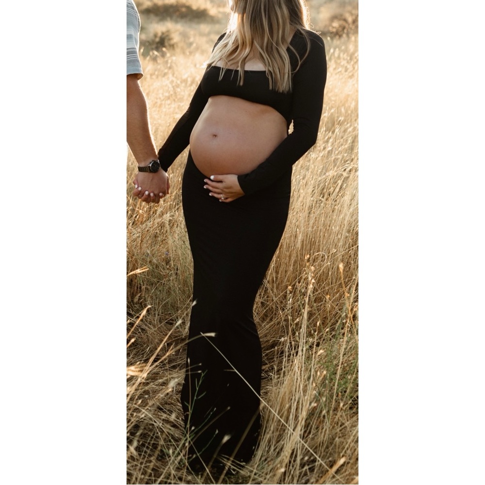 Black cutout dress